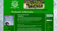 Desktop Screenshot of hc-kocouri.cz